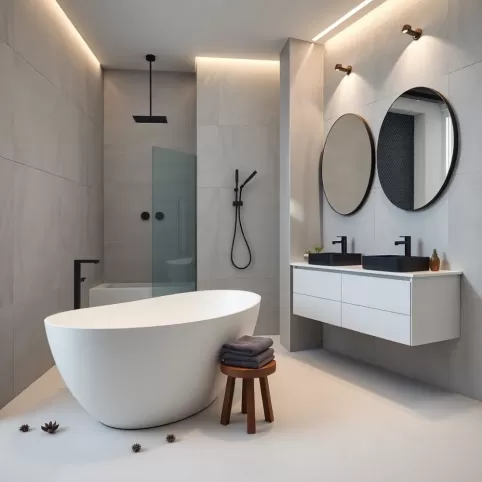 Aranżacje łazienek nowoczesne łazienki