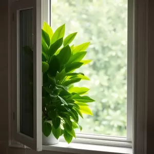 Jaki kwiat do łazienki z oknem