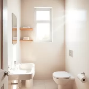 Mała łazienka z oknem aranżacje