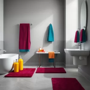 W Jakim Kolorze Dodatki Do Szarej Łazienki