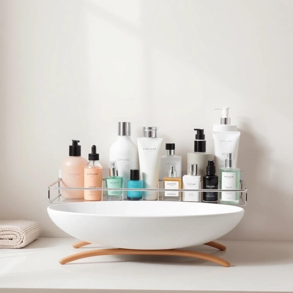 Stojak Do Łazienki Na Kosmetyki